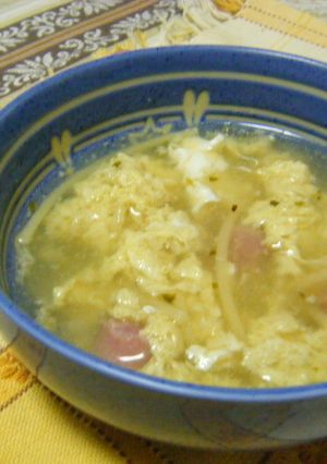魔法の粉で☆ふ~わふわたまごスープ-レシピのメイン写真