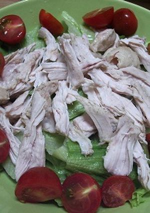 鶏胸サラダ-レシピのメイン写真