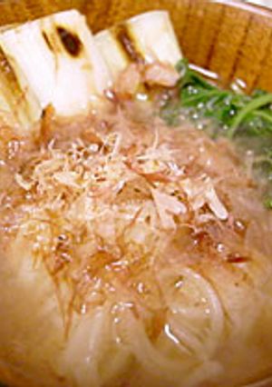ねぎとそうめんのおひたし系お吸い物-レシピのメイン写真