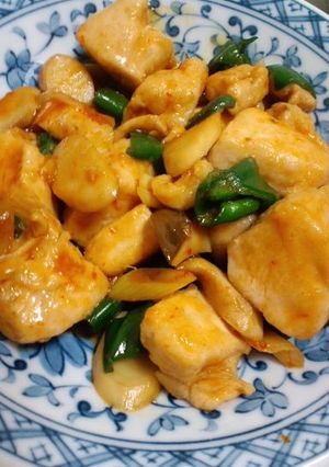 鶏胸肉のピリ辛炒め-レシピのメイン写真