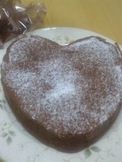 ココアでつくる☆チョコケーキ♪-レシピのメイン写真