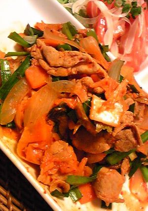 お店の味！美味しい豚キムチ！-レシピのメイン写真