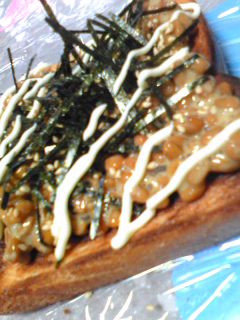 納豆ごパン-レシピのメイン写真