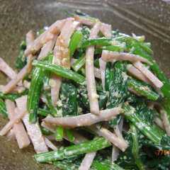 รูปของ お子様バージョン♪ほうれん草の胡麻和え♪