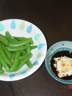 スナップえんどう マヨ醤油-レシピのメイン写真