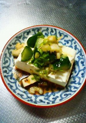 韓流☆冷奴-レシピのメイン写真