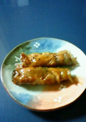 バリ簡単！！むちゃ旨☆じゃがりこ肉巻き-レシピのメイン写真