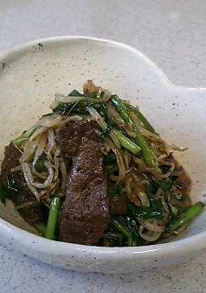 ☆味付け簡単！！ササっとレバニラ炒め☆-レシピのメイン写真