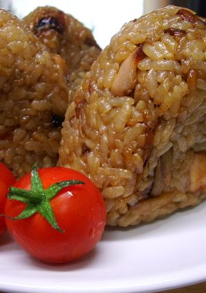 しっかり濃い味！鶏ごぼう御飯-レシピのメイン写真
