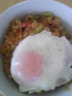 1人ランチに☆焼肉のたれ炒飯-レシピのメイン写真