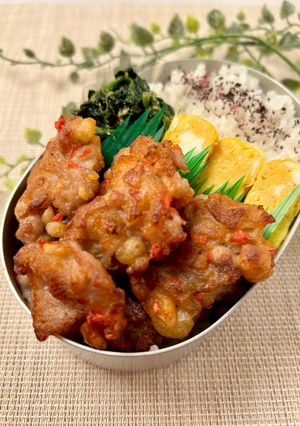 紅生姜の豚こま天弁当-レシピのメイン写真