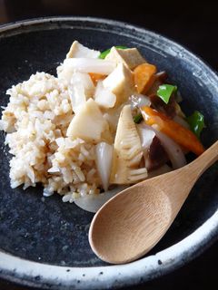 生姜風味のあんかけ玄米炒飯-レシピのメイン写真