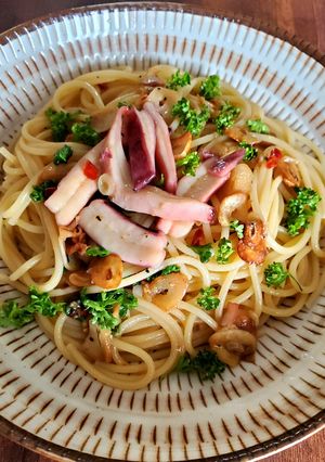 とても鬼旨なイカ焼きペペロンチーノ-レシピのメイン写真