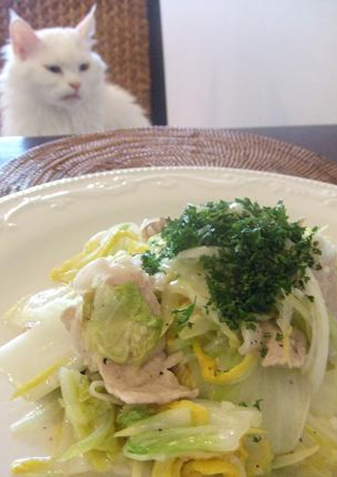 ☆簡単！白菜と豚肉de洋風？！塩炒め☆-レシピのメイン写真
