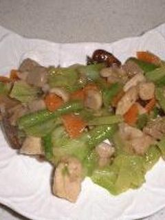 鶏肉と野菜のバター醤油炒め-レシピのメイン写真