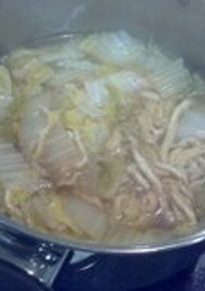 白菜の煮物-レシピのメイン写真