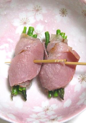 お弁当に♬レンジでアスパラベーコン☆彡-レシピのメイン写真