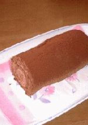 チョコロールケーキ-レシピのメイン写真