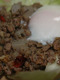 豚ひき肉とこんにゃく炒め☆ガパオ風-レシピのメイン写真