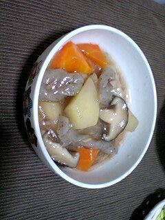 ツナ缶de和風煮物-レシピのメイン写真