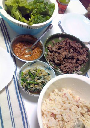 野菜たっぷり☆巻き巻きパーティー！！-レシピのメイン写真