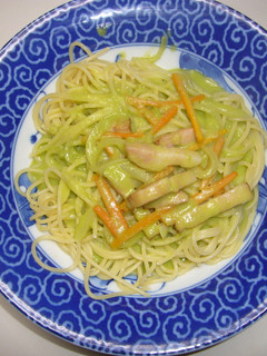 春の香り♪うすいえんどうのスパゲッティ-レシピのメイン写真