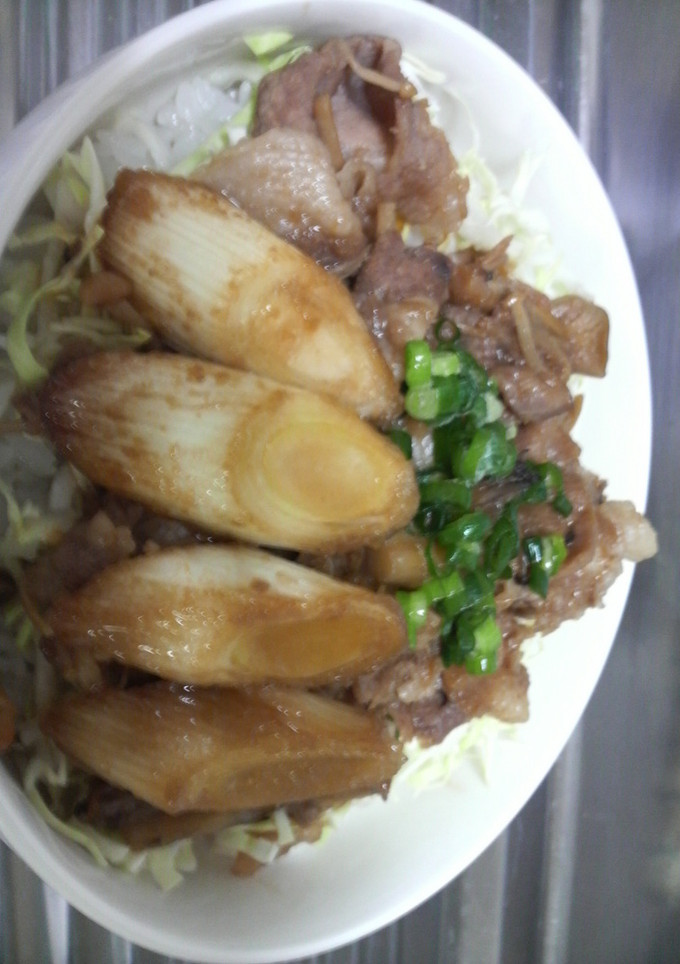 豚こまで♪しょうが焼き丼-レシピのメイン写真