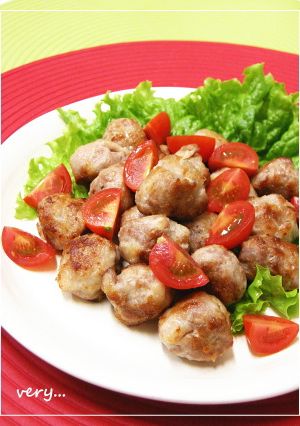 豚肩ロースしゃぶしゃぶ肉のコロッコロ焼き-レシピのメイン写真