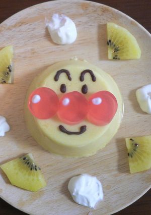 アンパンマン大好き★マンゴーミルクプリン-レシピのメイン写真