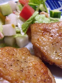 カリカリ鶏皮♡カレー風味なチキンソテー-レシピのメイン写真