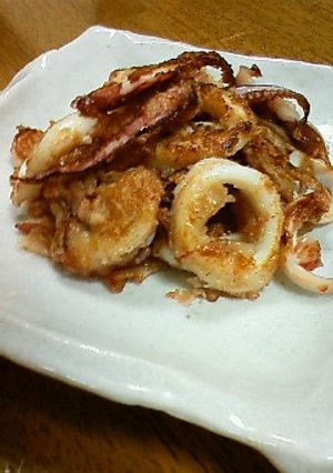 衣がおいしい☆いかのバターソテー-レシピのメイン写真