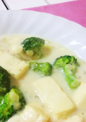 低カロリーの豆腐ホワイトシチュー-レシピのメイン写真