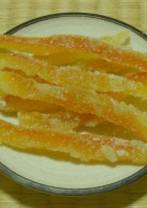 夏蜜柑の皮の砂糖煮-レシピのメイン写真