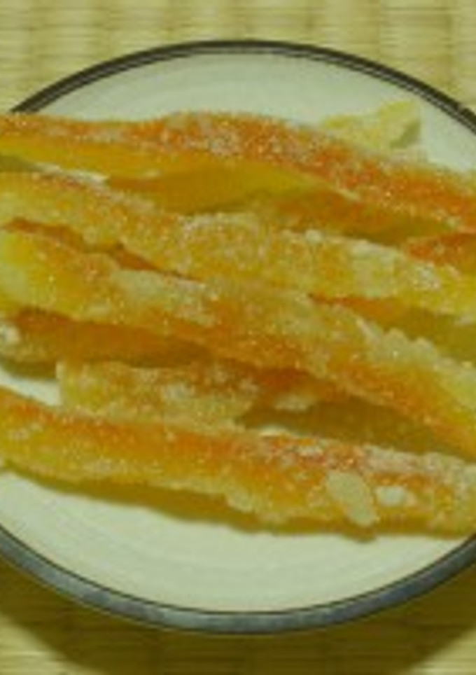 夏蜜柑の皮の砂糖煮-レシピのメイン写真