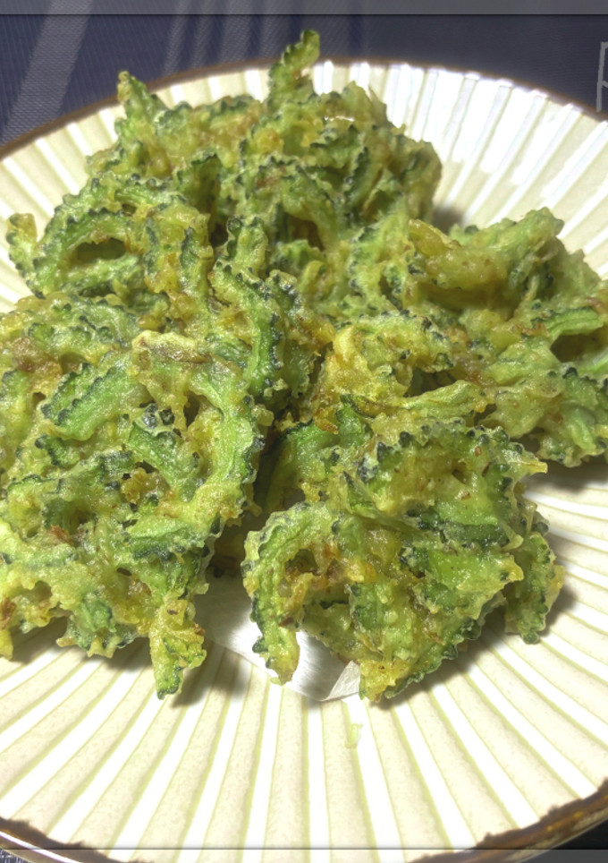 ゴーヤとおかかのかき揚げ-レシピのメイン写真