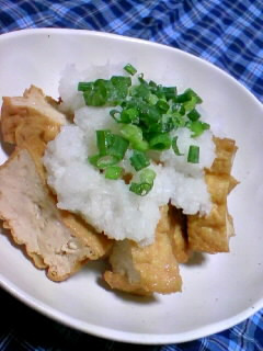 ご飯がうめぇな…甘辛厚揚げおろしのせ-レシピのメイン写真