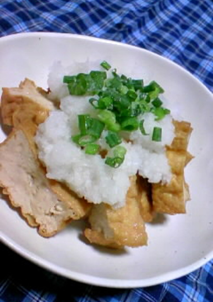 ご飯がうめぇな…甘辛厚揚げおろしのせ-レシピのメイン写真