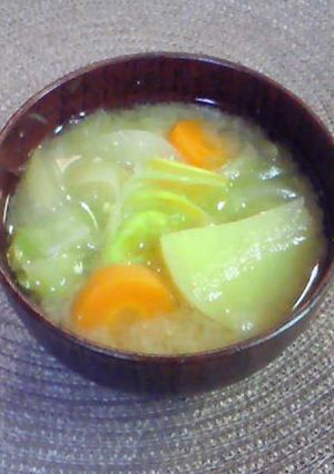 『新』味噌汁-レシピのメイン写真