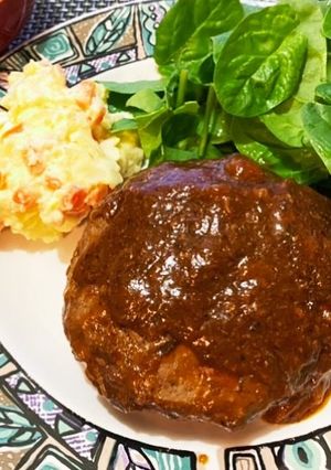 ふっくら★香辛料がきいた！！ハンバーグ-レシピのメイン写真