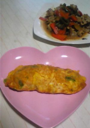 ポテト菜オムレツ-レシピのメイン写真