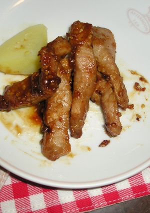 豚もも肉の胡麻味噌焼き-レシピのメイン写真