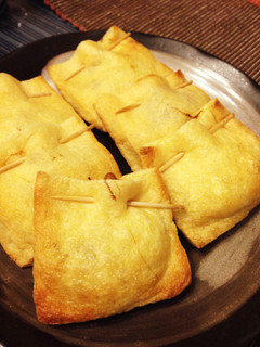 納豆の油揚げ包み焼き-レシピのメイン写真