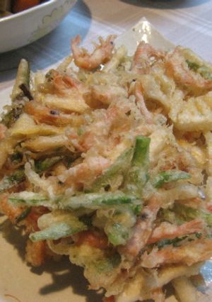 たけのことガラエビとえんどうのかき揚げ-レシピのメイン写真