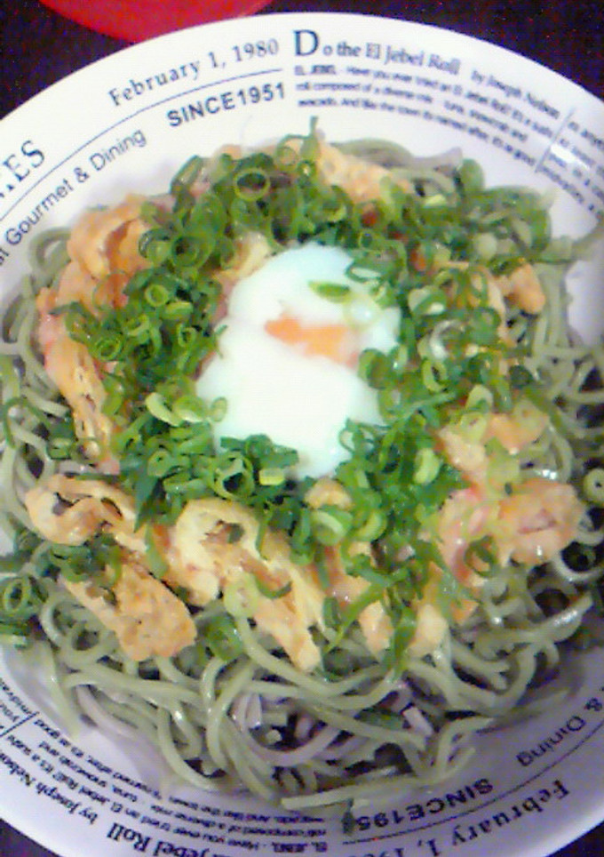 夏にピッタリ☆明太とろろの冷やし蕎麦-レシピのメイン写真
