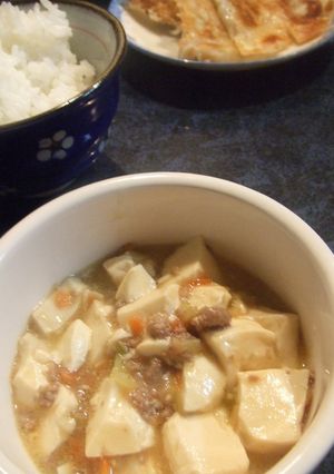 子供と作る❀辛くない麻婆豆腐-レシピのメイン写真