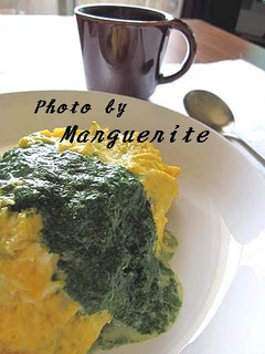 ほうれん草のクリームオムライス-レシピのメイン写真