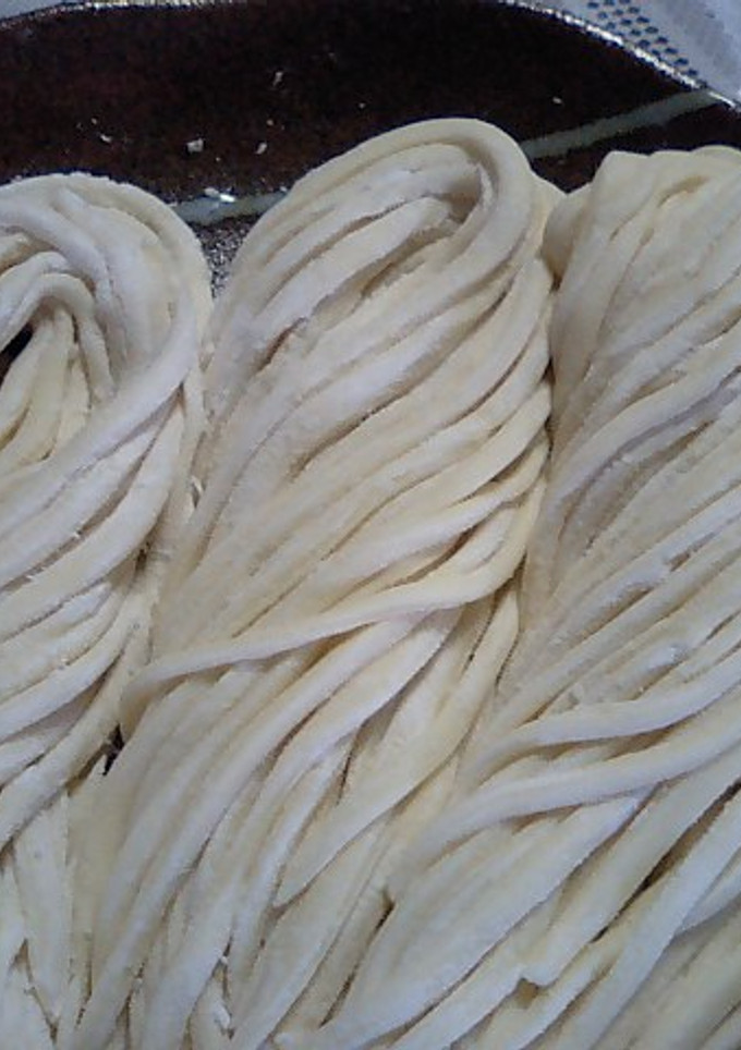 簡単でも本格的なコシ◎手打ちうどん◎-レシピのメイン写真