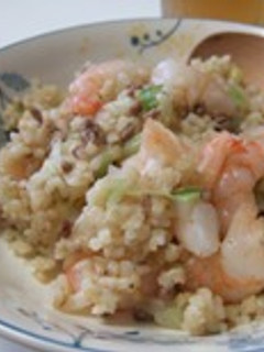 ぷりぷりエビ炒飯-レシピのメイン写真