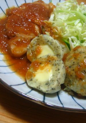 付け合わせ☆もっちもちのクヌーデル-レシピのメイン写真
