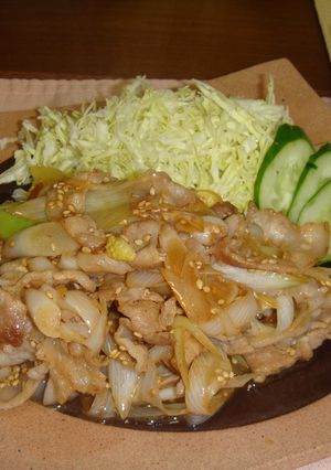 とんかつ屋の味　豚肉と白ねぎのポン酢炒め-レシピのメイン写真